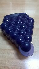 Tupperware Trauben Traubendose Snack- Dose Box dunkel lila Vesperdose