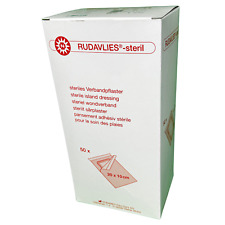 Rudavlies 10x20cm steril 50 St. Wundschnellverband Pflaster, Wundverband Nobamed