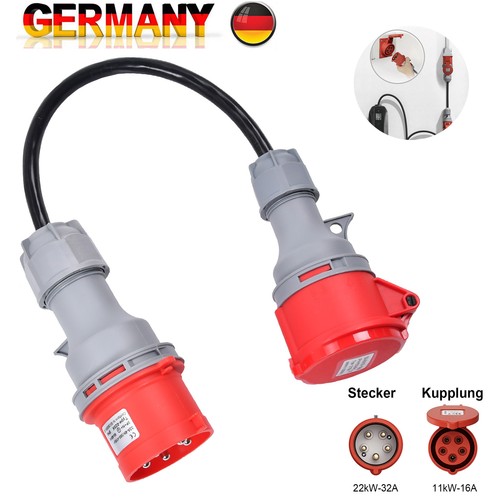 Cee adapter 32a auf - adapter,