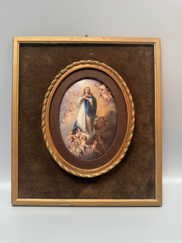 Porzellanbild maria immaculada - porzellanbild,