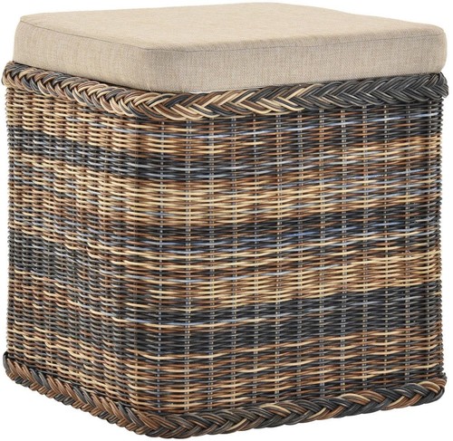 Rattan wäschekorb truhe - rattan,