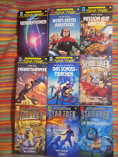 Starleet Kadetten - Star Trek Romane 9 Bücher Konvolut * Titel unten