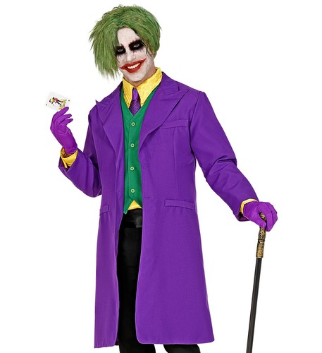 Kostüm evil clown joker - kostüm,