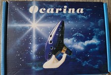 Mintblaue 12 Loch Keramik Ocarina