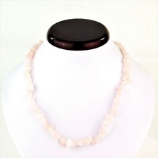 Rosenquarz Halskette flexibel