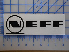 Neff logo abziehbild 2 - neff,