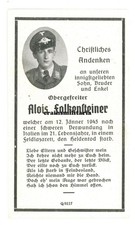 Orig. Sterbebild Luftwaffe +