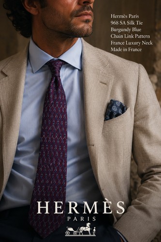 Hermès paris 968 - hermès, tie