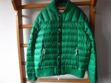 Lacoste Bomber Daunenjacke grün 56
