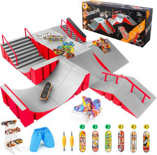 Finger Skateboard Ramp Set