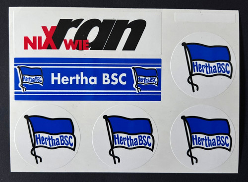 Hertha bsc berlin - bsc, aufkleber