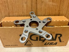 NOS TGEAR Cult T-GEAR crank spider Vintage oldschool MTB Pewter Grey BDC 94