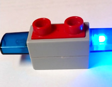 Lego Duplo light & sound mit neuen Batterien