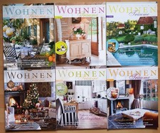 6x Wohnen Träume Jahrgang Magazin Zeitschrift Raumgestaltung Inneneinrichtung