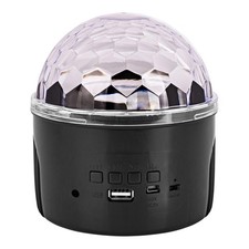 Lampe Discokugel mit Bluetooth-Lautsprecher Party Licht Disco mit Lautsprecher