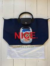 Longchamp Limited Edition Travel Bag - Le Pliage Du Monde - Nice, France