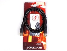 Schulz Kabel 5-Pin 5-Poliges MIDI-Kabel 1.5m 150cm Audiokabel Din 150