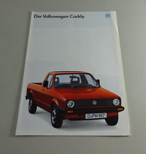Prospekt broschüre caddy - prospekt/broschüre,