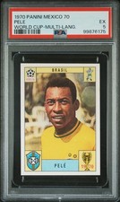1970 PELE PANINI WORLD CUP