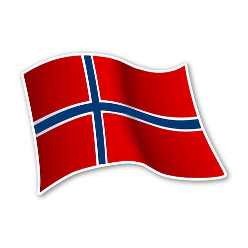Norwegen flagge norway - norwegen,