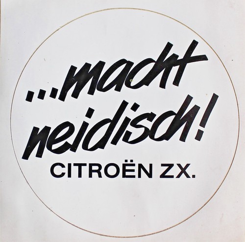 Aufkleber macht neidisch - "...macht,
