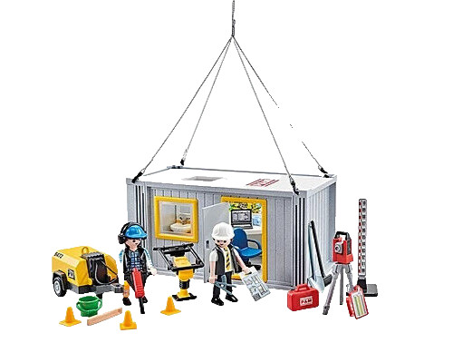 Playmobil baucontainer 9843 - baucontainer,