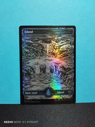 Foil fullart island insel - foil,