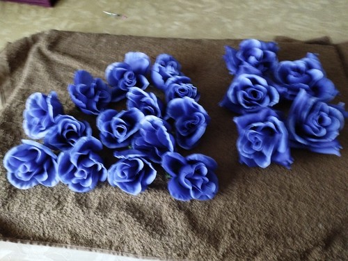 19x rosen köpfe - 19x,