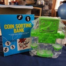 Vintage 1970's Coin Sorting