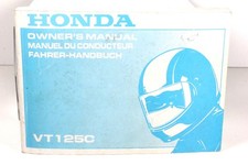 HONDA VT125C Betriebsanleitung