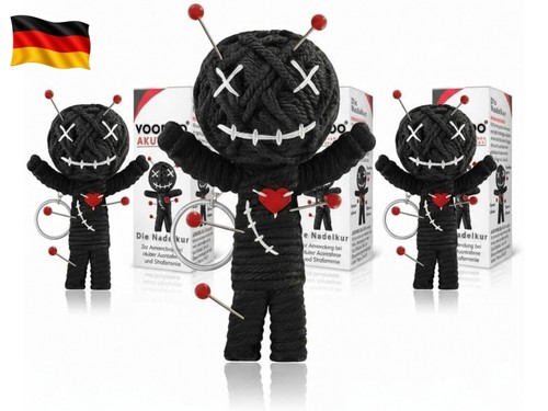 Voodoo puppe mit nadeln - mit, |