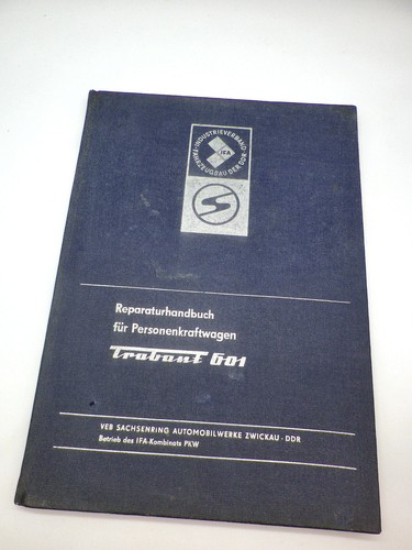 Reparaturhandbuch pkw trabant - reparaturhandbuch,