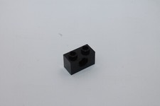 Lego Technic 10x Lochbalken 1x2 technic brick 3700 schwarz black