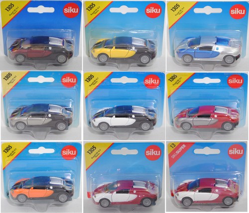 Siku super 1305 bugatti veyron - siku,