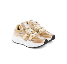 roberto cavalli sneaker Gold metallic 38 39 Weis Sportschuhe Turnschuhe 1