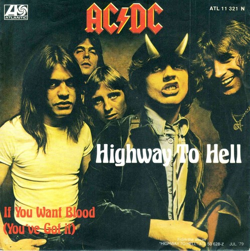 Highway to hell - 7", ac/dc