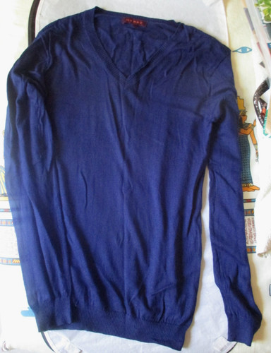 Vintage derby pullover - vintage, seide