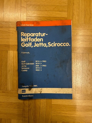 Reparaturleitfaden golf - reparaturleitfaden, 1