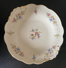 •♥• Zeh Scherzer Bavaria Germany ALT Gebäckteller Kuchenteller Blumenmotiv •♥•