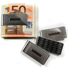 Edelstahl Geldscheinklammer,gravierbar!Geldklammer,Geldclip,Moneyclip Geldklemme