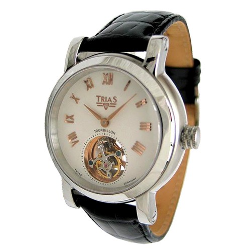 Trias tourbillon rotgold - trias,