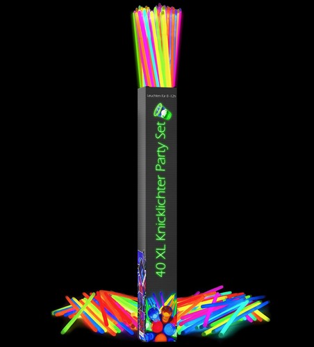 Knicklichter neon - 40, xl