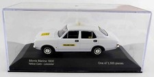 LLEDO Morris Marina 1800 Yellow Cars Leicester 1/43 4-türig Manchester weiß Car