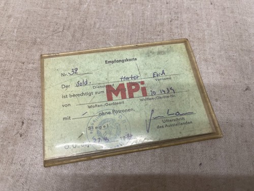Empfangskarte nva mpi - empfangskarte, kms