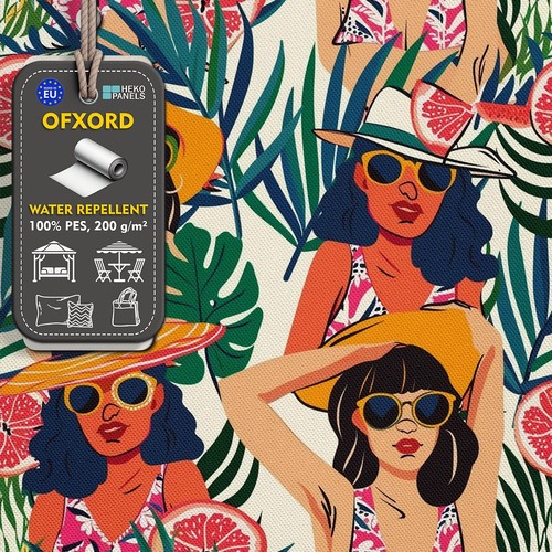 Oxford bedruckt polsterstoff - oxford,