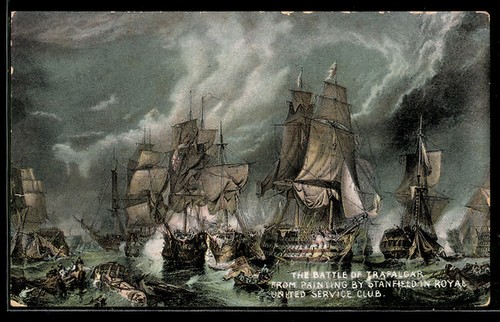 The battle trafalgar - battle,