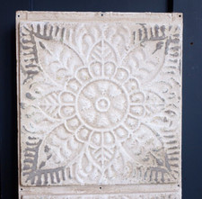 Neu Creme Metall Wand Panel