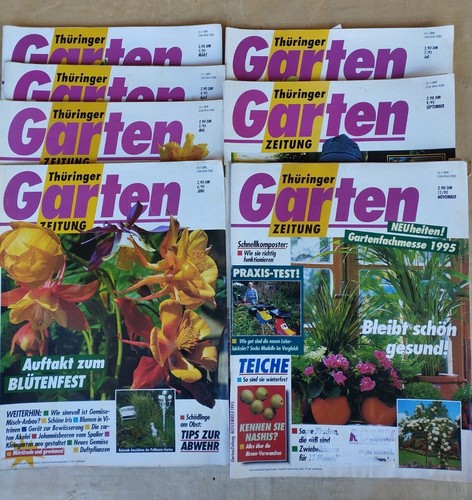Thüringer garten zeitung - 7x,