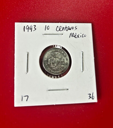 1993 mexiko centavos - 1993, 10