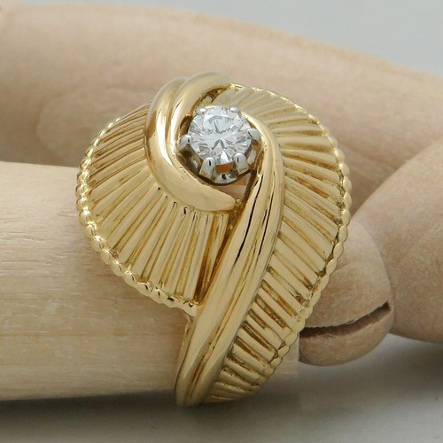 Vintage ring gold - ring, mit